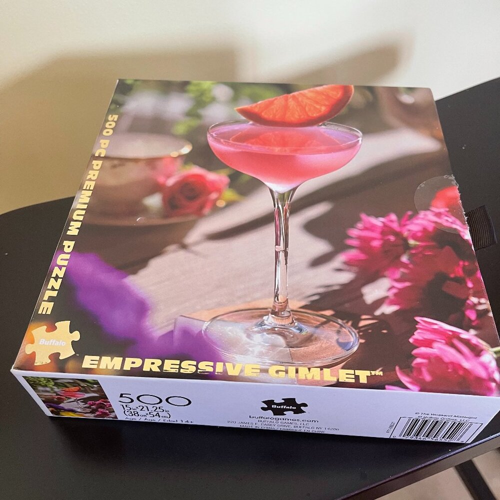 Buffalo Games - Gold - The Weekend Mixologist - Impressive Gimlet - 500 Puzzle